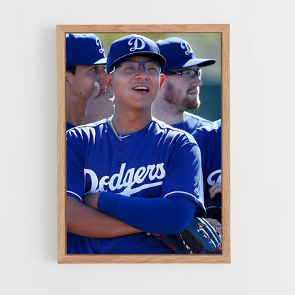 ap-julio urias-5 cadre Bois clair