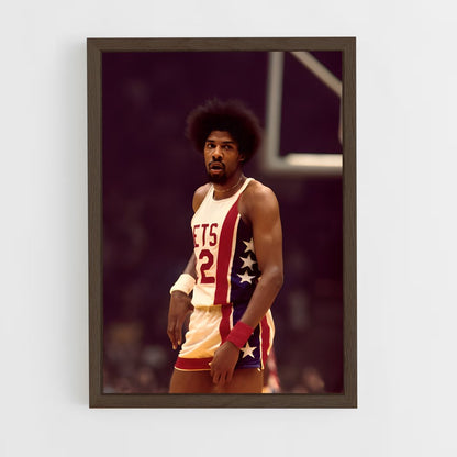 ap-julius erving-8 cadre Bois foncé