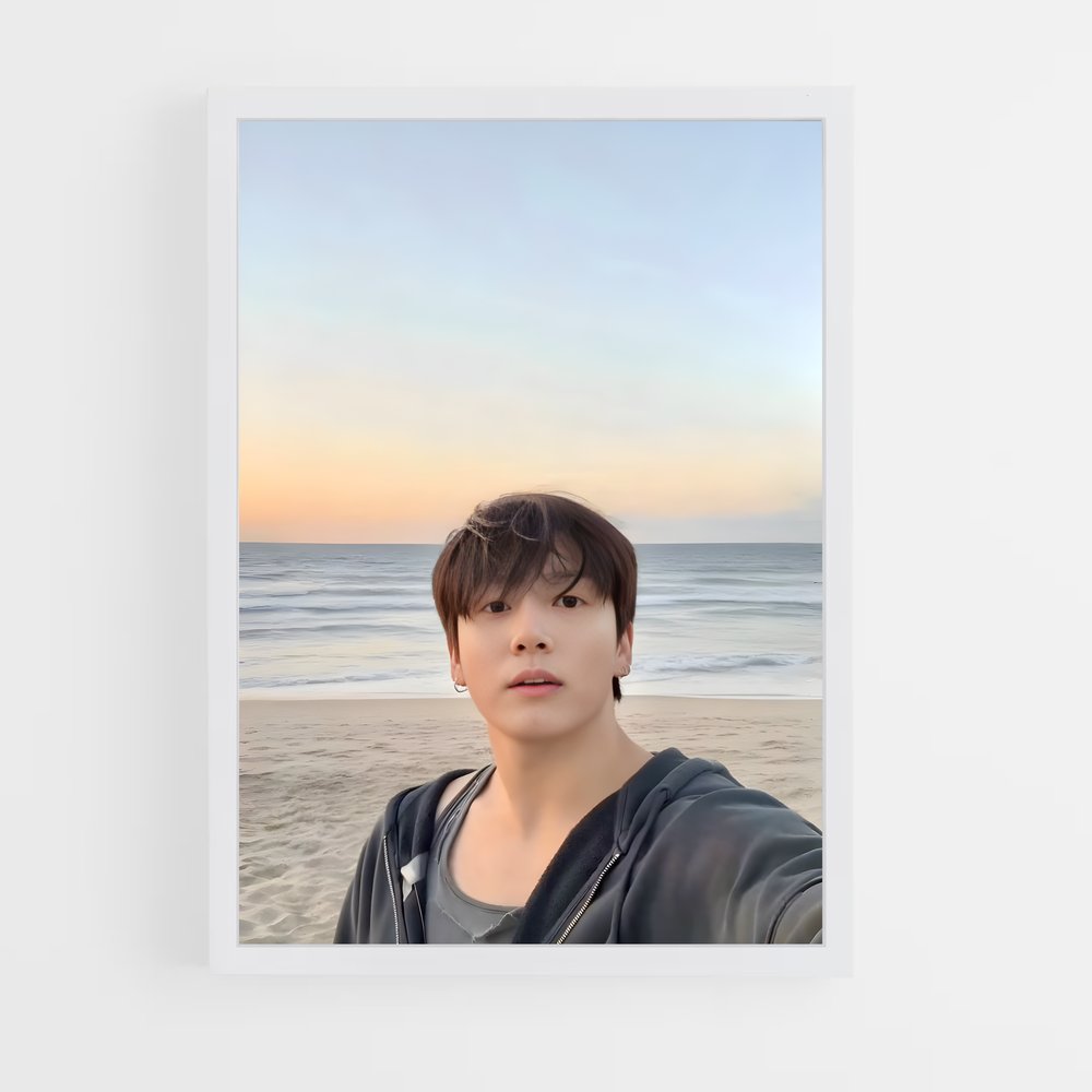 ap-jungkook-1 cadre Blanc
