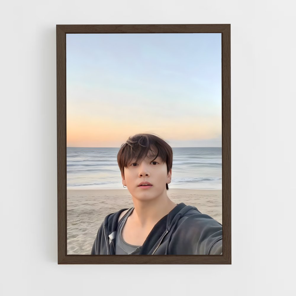 ap-jungkook-1 cadre Bois foncé