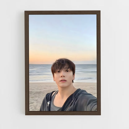 ap-jungkook-1 cadre Bois foncé