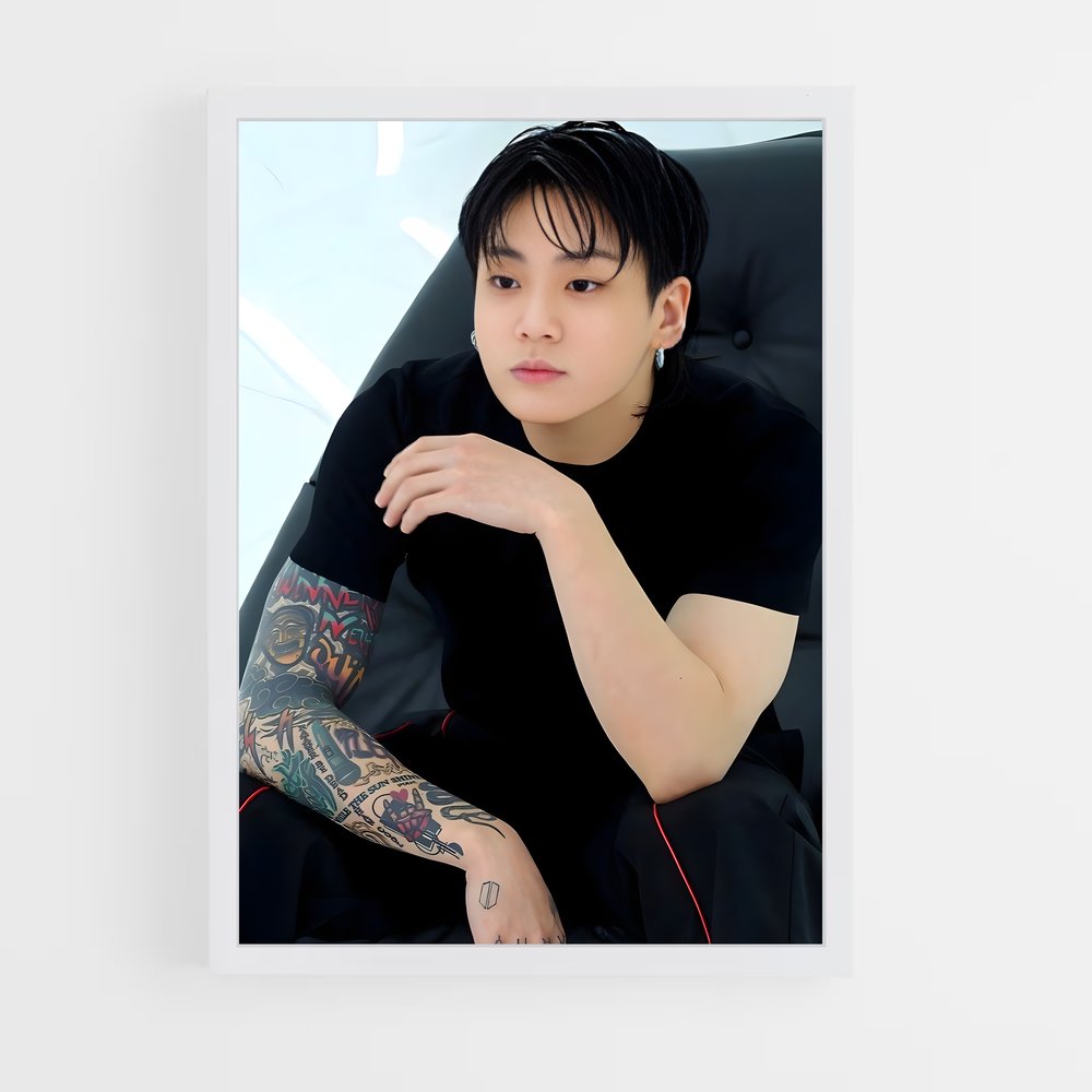 ap-jungkook-4 cadre Blanc