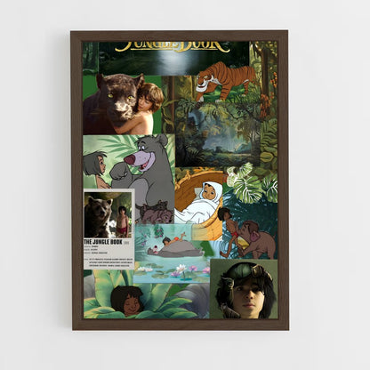 ap-jungle book-2 cadre Bois foncé