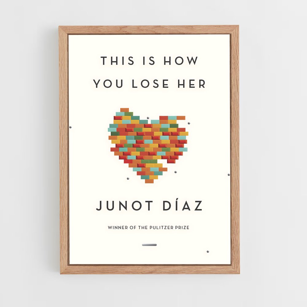 ap-junot diaz-2 cadre Bois clair