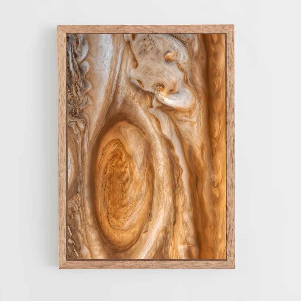 ap-jupiter red spot-11 cadre Bois clair