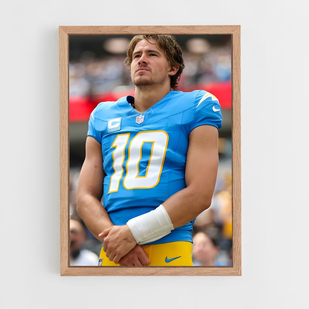 ap-justin herbert-4 cadre Bois clair