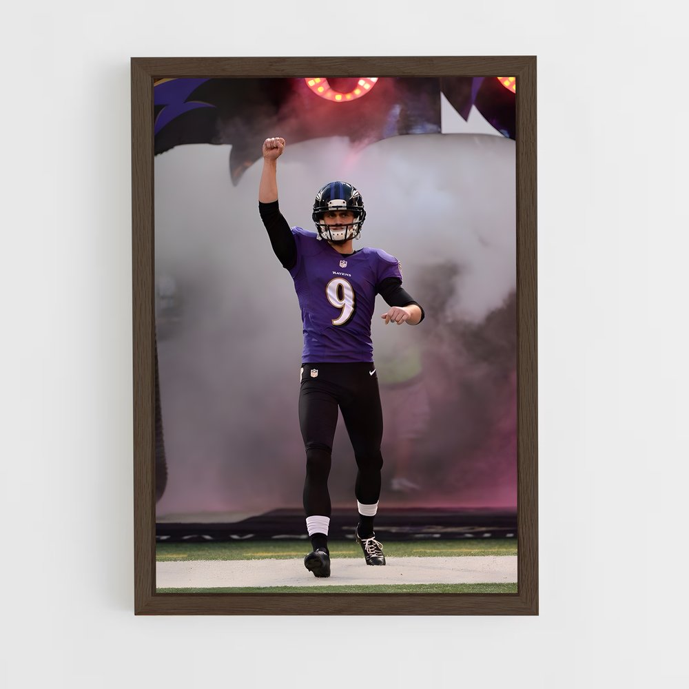 ap-justin tucker-1 cadre Bois foncé