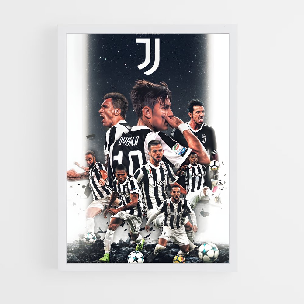 ap-juventus fc-9 cadre Blanc