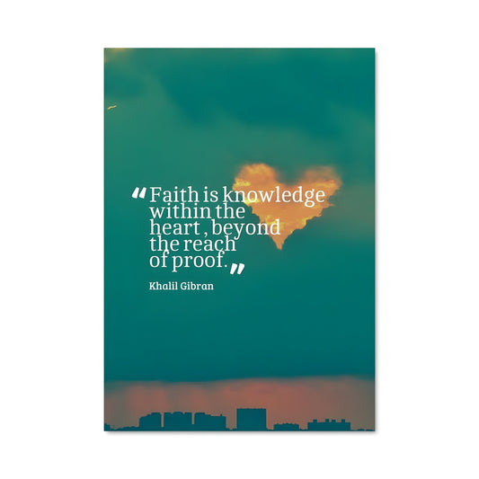 Poster Nuage de Sagesse