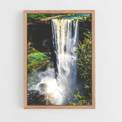 ap-kaieteur falls-4 cadre Bois clair