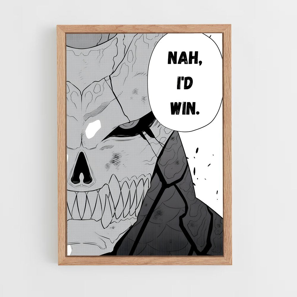 ap-kaiju no 8-9 cadre Bois clair