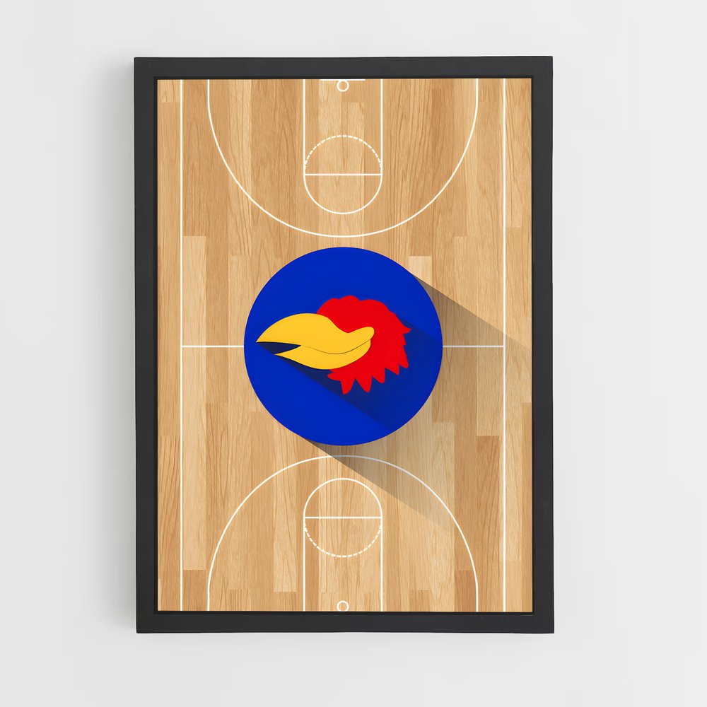 ap-kansas jayhawks-2 cadre Noir
