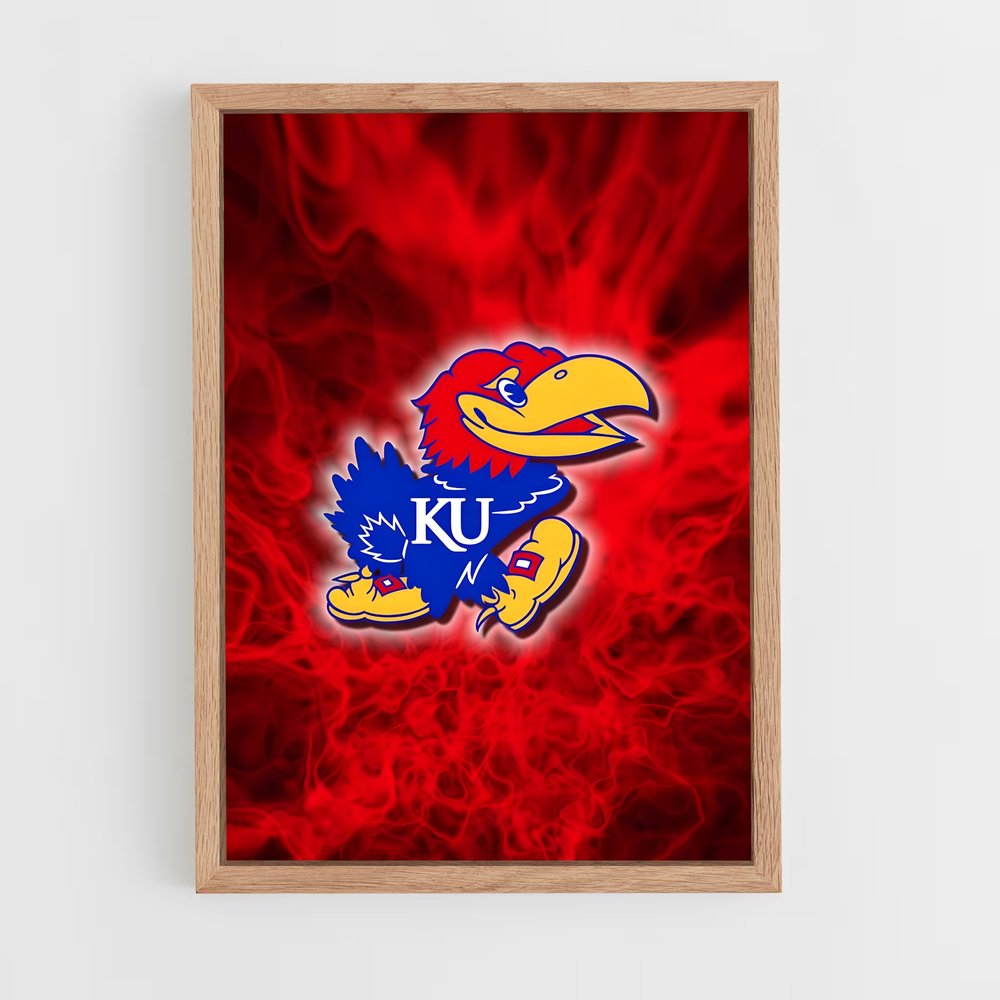 ap-kansas jayhawks-3 cadre Bois clair