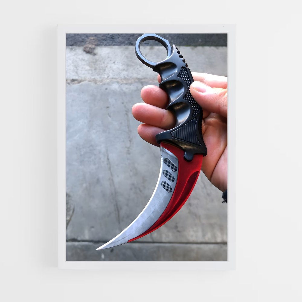 ap-karambit-2 cadre Blanc