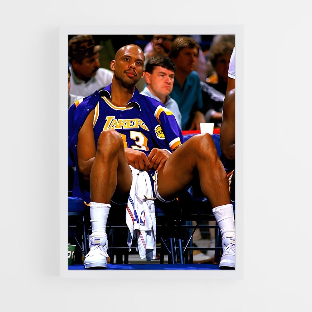 ap-kareem abdul-jabbar-7 cadre Blanc