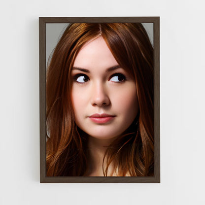 ap-karen gillan-3 cadre Bois foncé