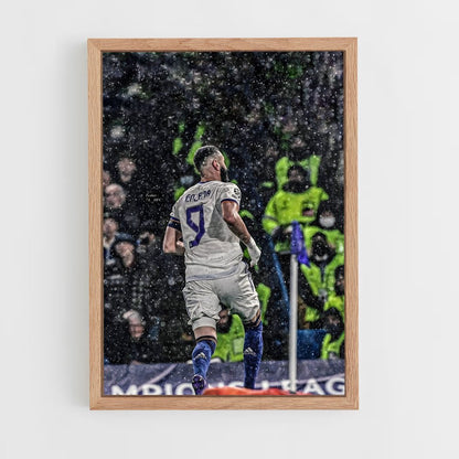 ap-karim benzema-8 cadre Bois clair