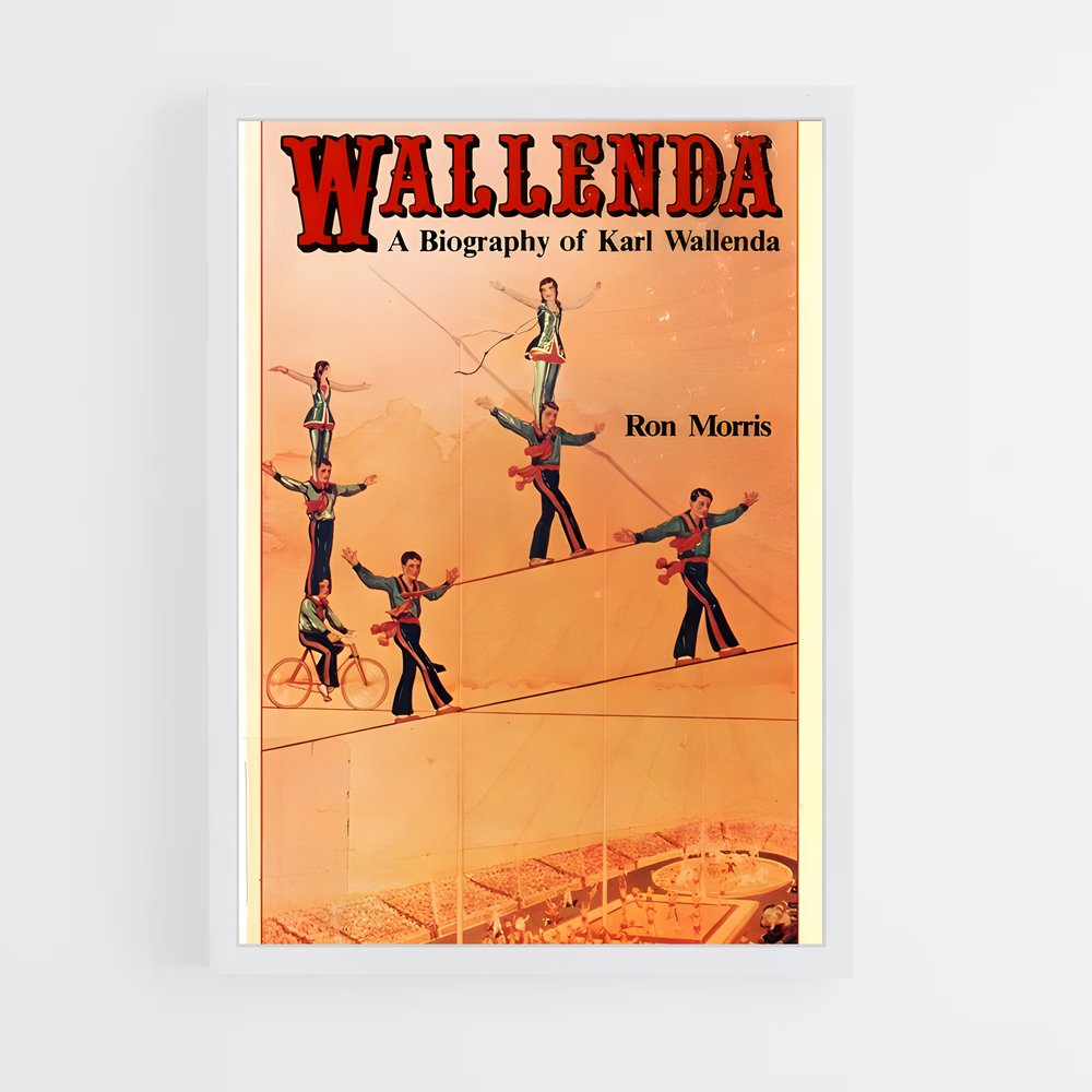ap-karl wallenda-1 cadre Blanc