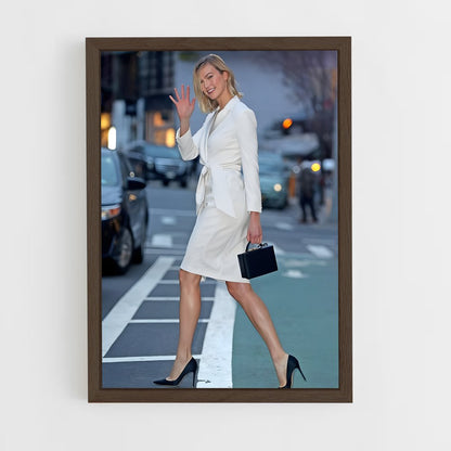 ap-karlie kloss-7 cadre Bois foncé