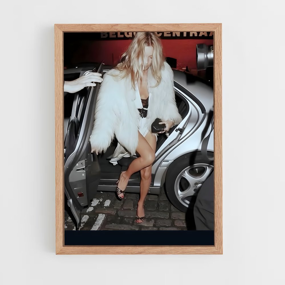ap-kate moss-9 cadre Bois clair