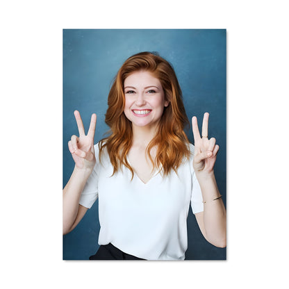 Poster Peace & Red