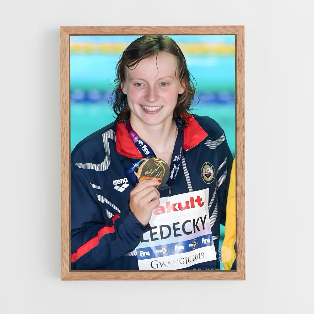 ap-katie ledecky-5 cadre Bois clair