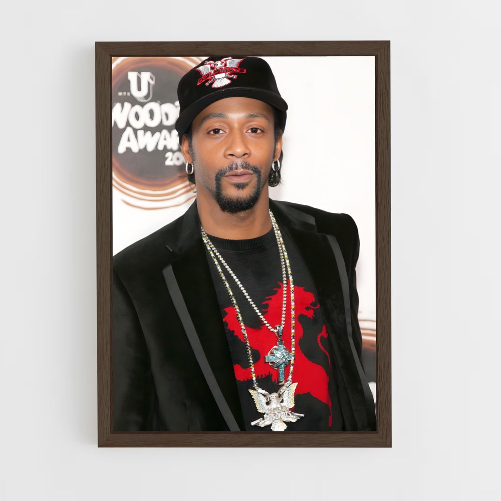 ap-katt williams-1 cadre Bois foncé