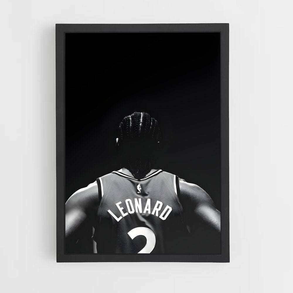 ap-kawhi leonard-4 cadre Noir