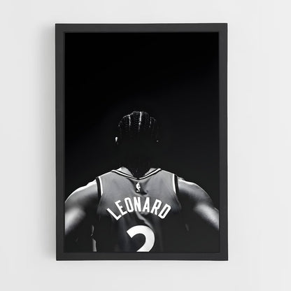 ap-kawhi leonard-4 cadre Noir
