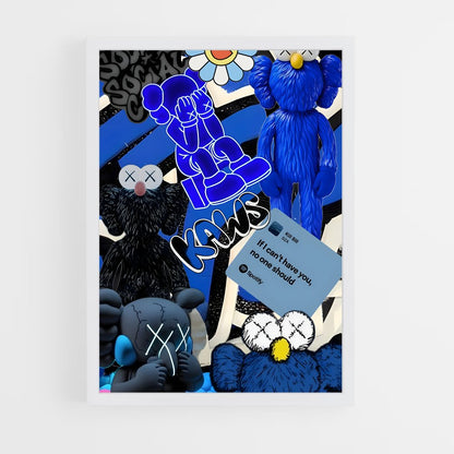 ap-kaws-2 cadre Blanc