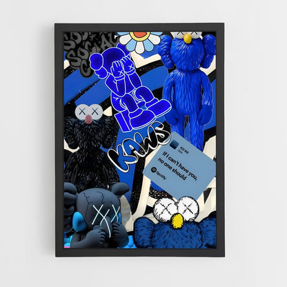 ap-kaws-2 cadre Noir