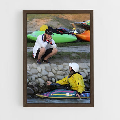 ap-kayak world championships-1 cadre Bois foncé