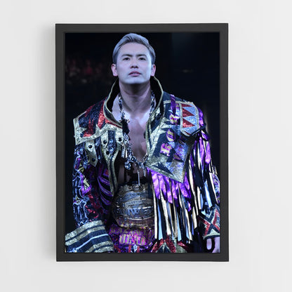 ap-kazuchika okada-6 cadre Noir