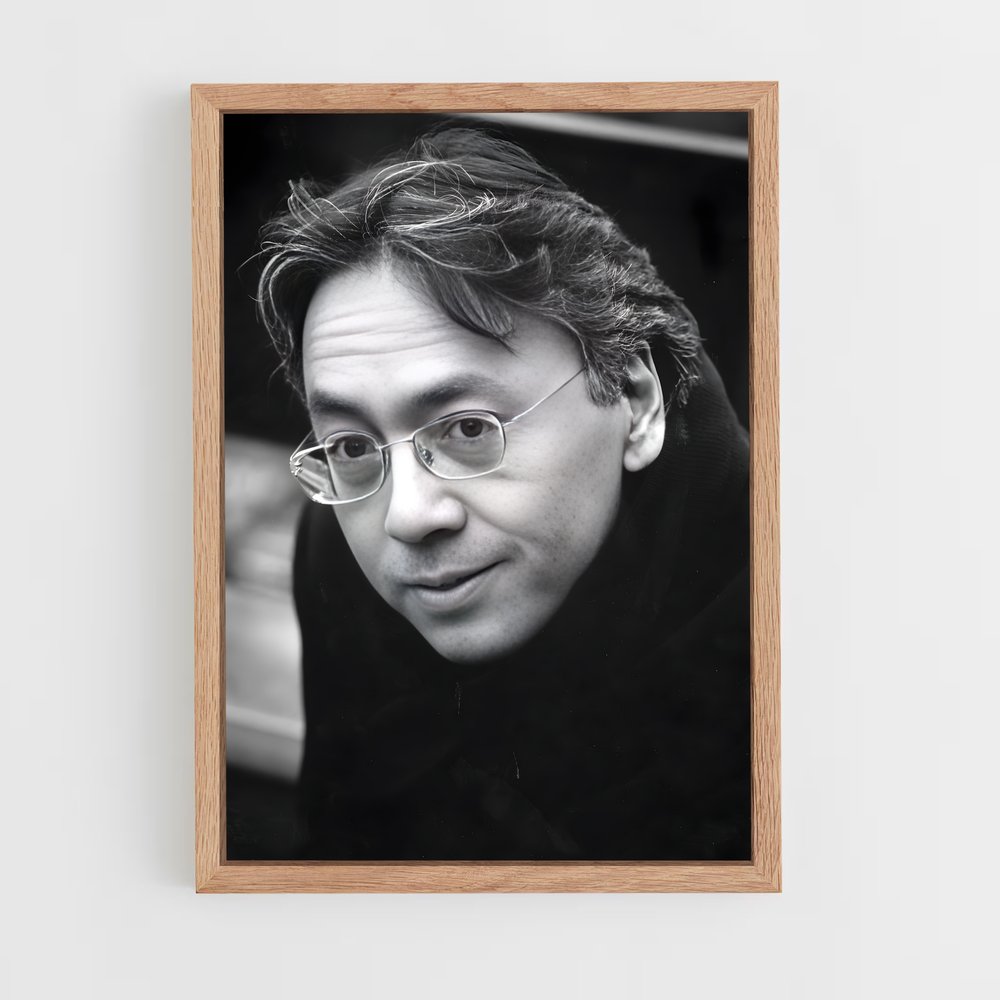 ap-kazuo ishiguro-1 cadre Bois clair