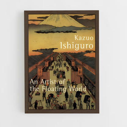 ap-kazuo ishiguro-3 cadre Bois foncé