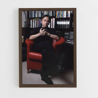 ap-kazuo ishiguro-5 cadre Bois foncé