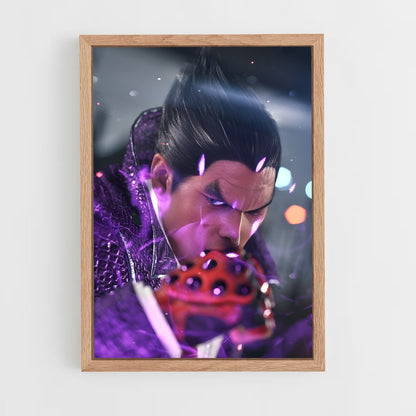 ap-kazuya mishima-4 cadre Bois clair