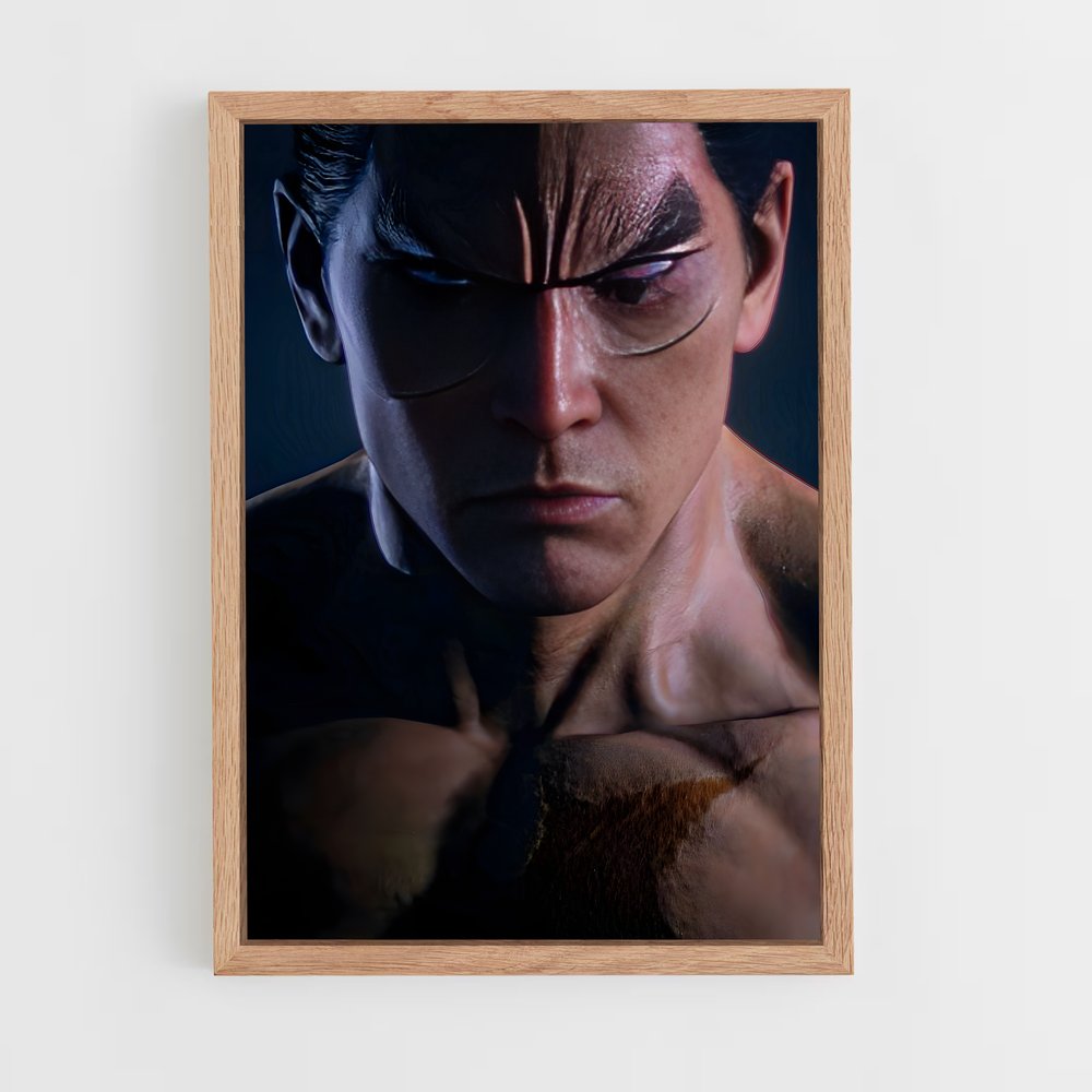 ap-kazuya mishima-5 cadre Bois clair