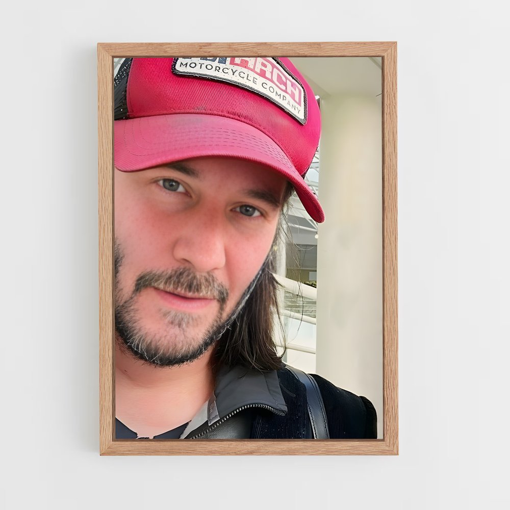 ap-keanu reeves-1 cadre Bois clair