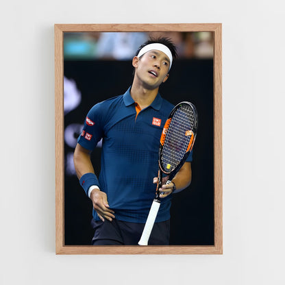 ap-kei nishikori-1 cadre Bois clair