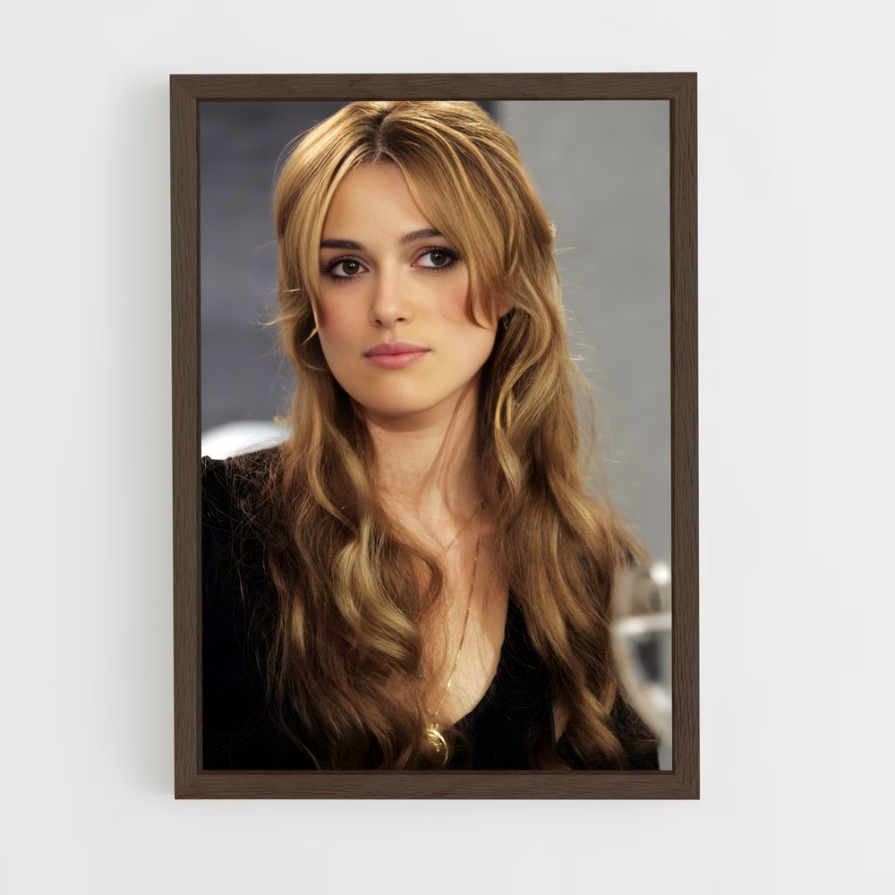 ap-keira knightley-1 cadre Bois foncé
