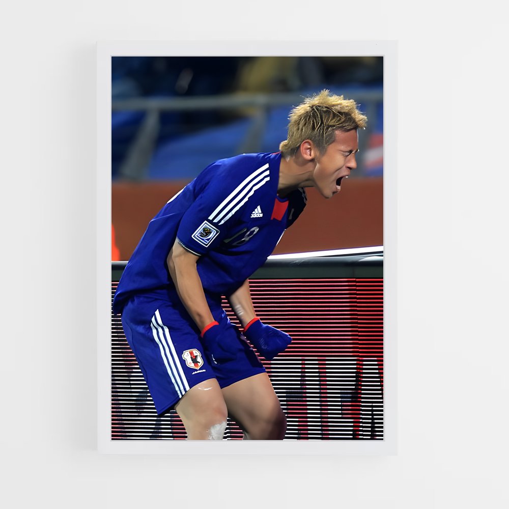 ap-keisuke honda-2 cadre Blanc