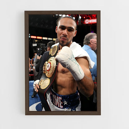 ap-keith thurman-1 cadre Bois foncé