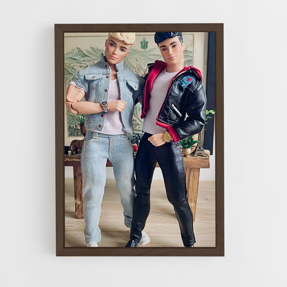 ap-ken-1 cadre Bois foncé