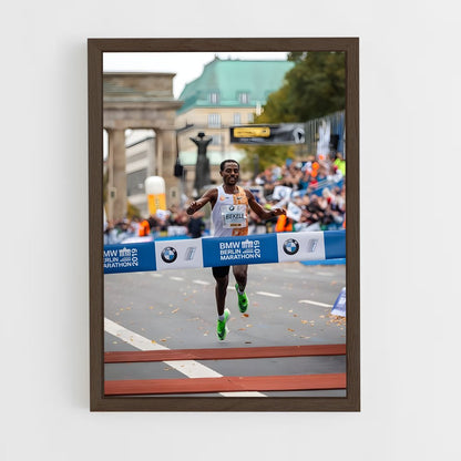 ap-kenenisa bekele-5 cadre Bois foncé