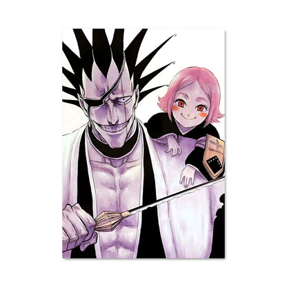 Poster Duel de Cheveux Roses