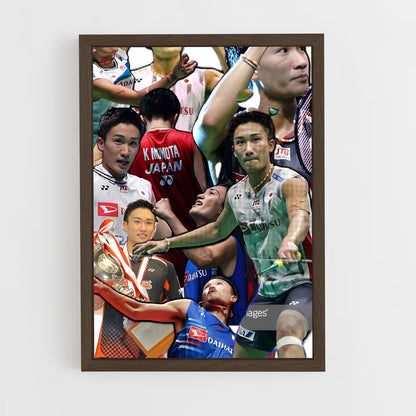 ap-kento momota-6 cadre Bois foncé
