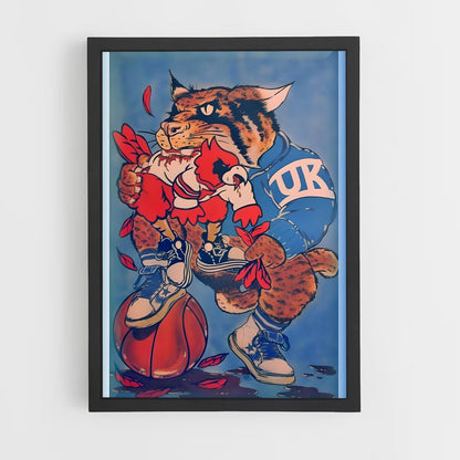 ap-kentucky wildcats-4 cadre Noir