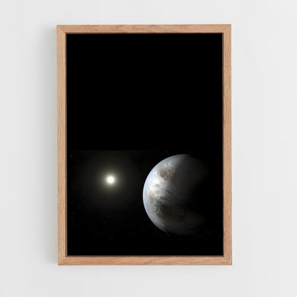 ap-kepler 452b-1 cadre Bois clair