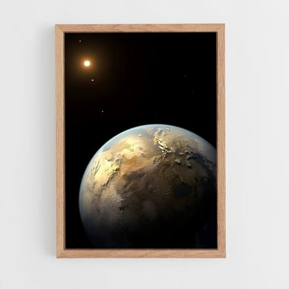 ap-kepler planets-2 cadre Bois clair